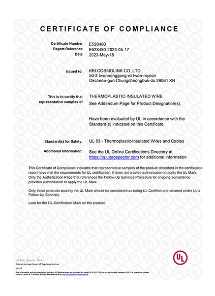 UL CERTIFICATE_E528480-20230517_UL83_THW-2